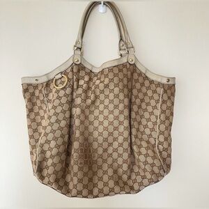 Gucci Sukey Monogram Tote Bag